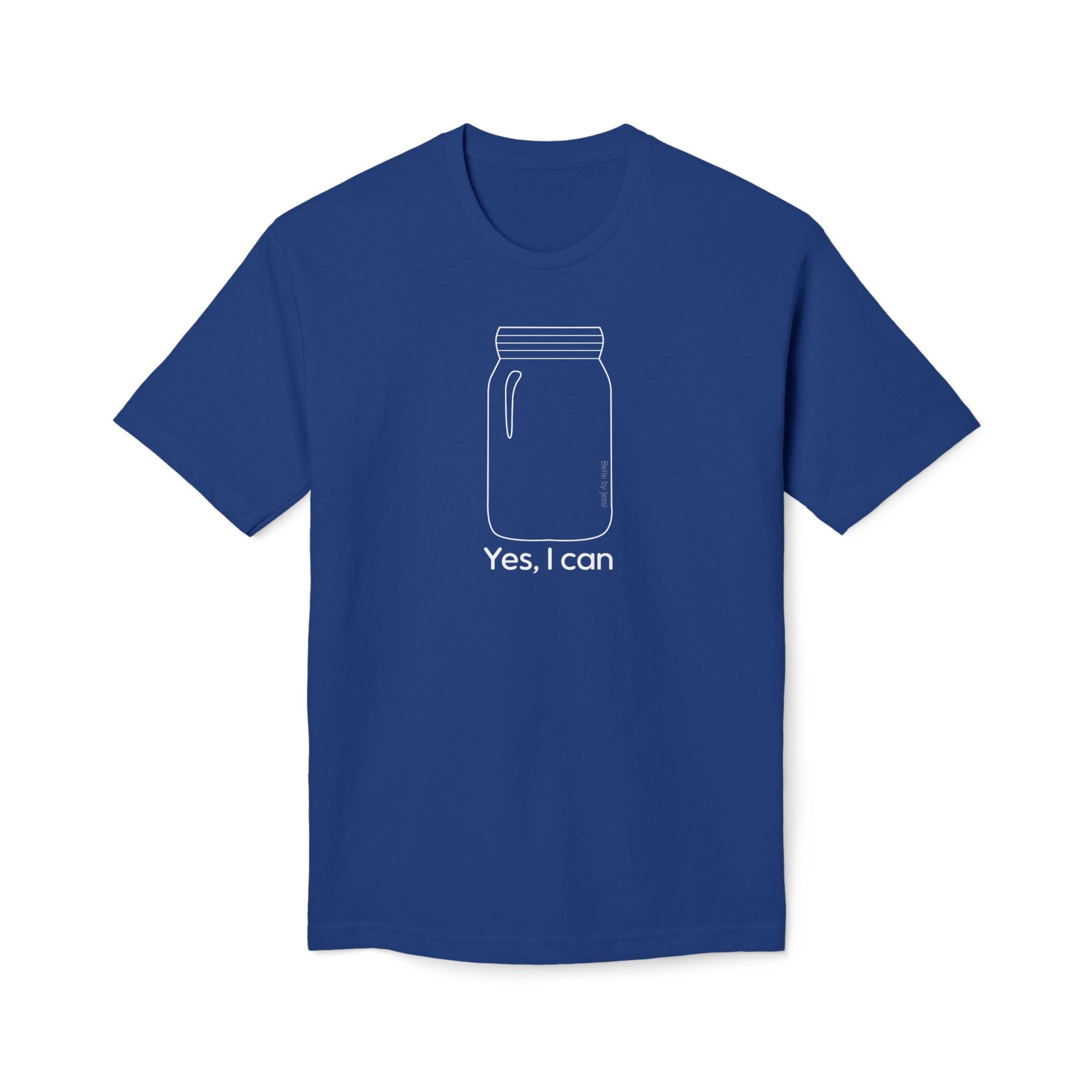 Yes I Can T-Shirt - Made in USA Unisex Midweight T-shirt