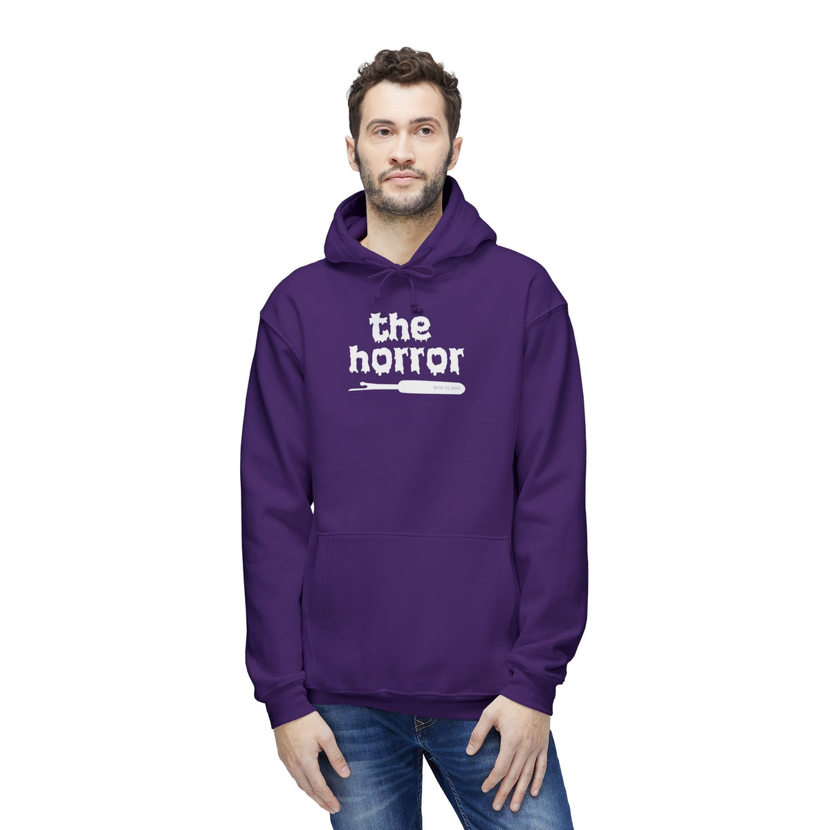 The Horror Seam Ripper Hoodie — Made in USA Classic Pullover
