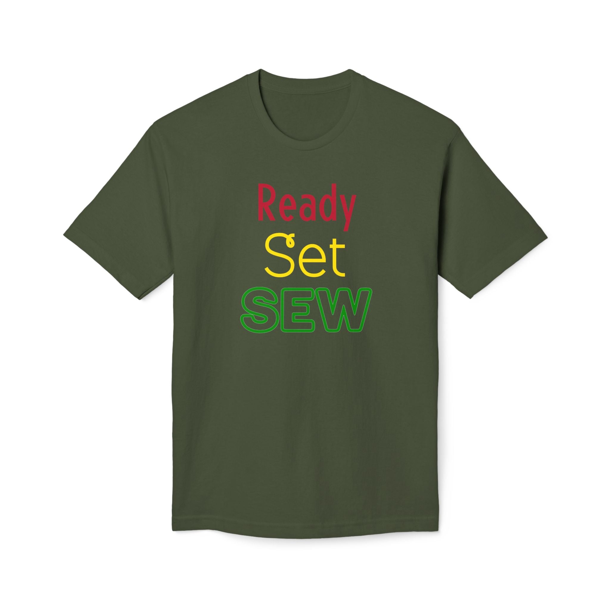 Ready Set Sew T-Shirt - Made in USA Unisex Midweight T-shirt