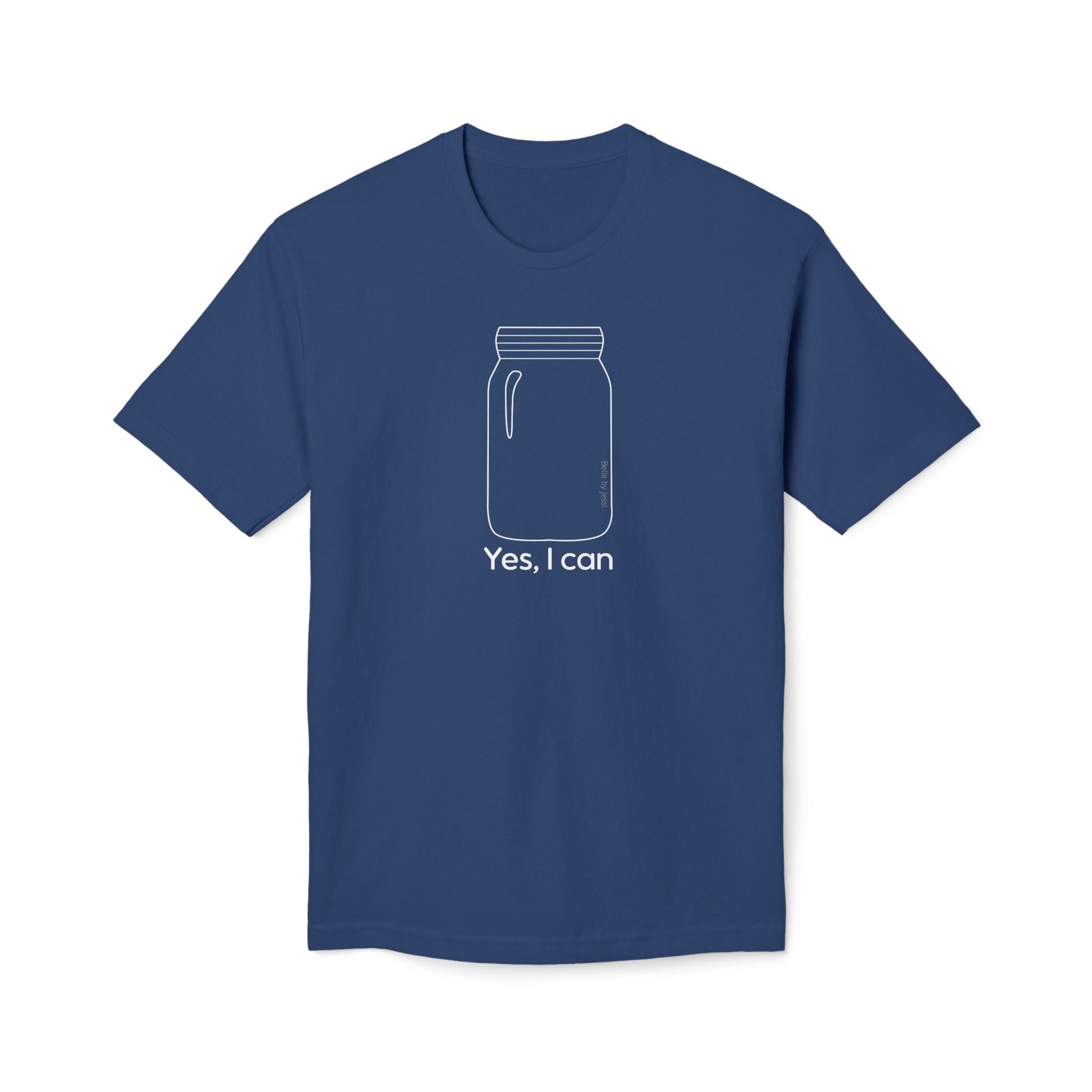 Yes I Can T-Shirt - Made in USA Unisex Midweight T-shirt
