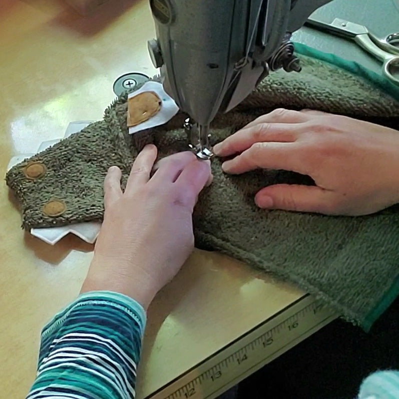 Sewing Pattern, Alligator Hooded Towel - Digital Download