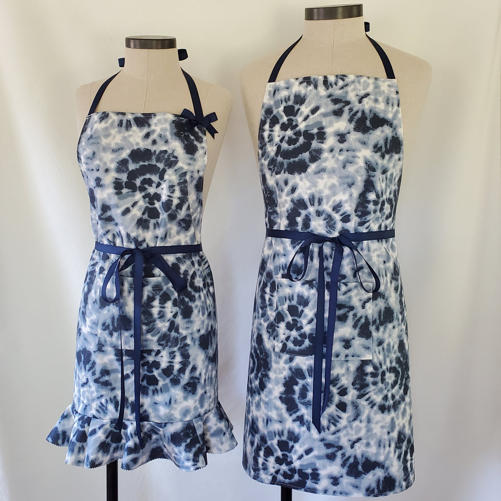 Sewing Pattern, His & Hers Aprons - digital download