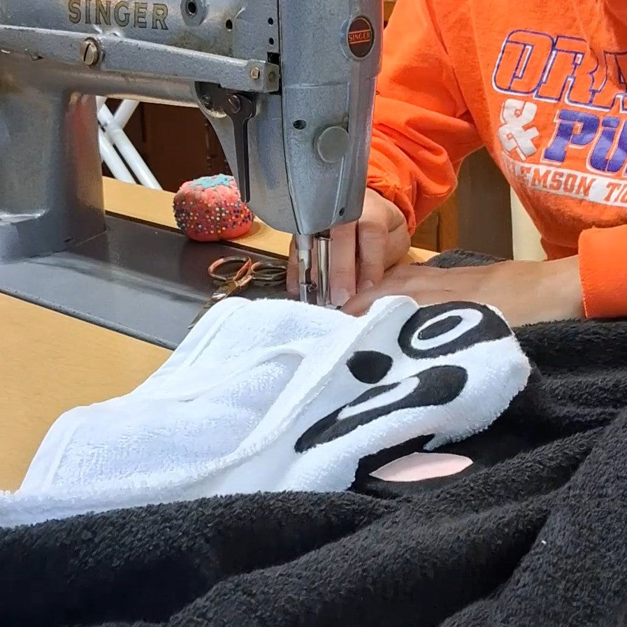 Sewing Pattern, Bear or Panda Hooded Towel - Digital Download