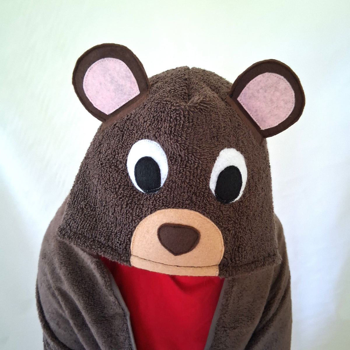 Sewing Pattern, Bear or Panda Hooded Towel - Digital Download