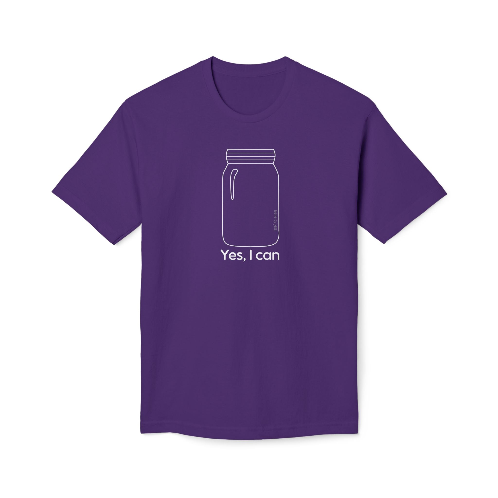 Yes I Can T-Shirt - Made in USA Unisex Midweight T-shirt