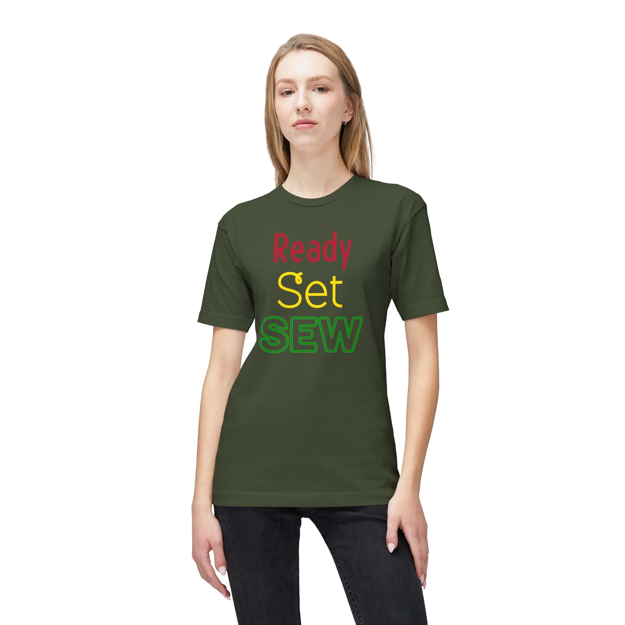 Ready Set Sew T-Shirt - Made in USA Unisex Midweight T-shirt