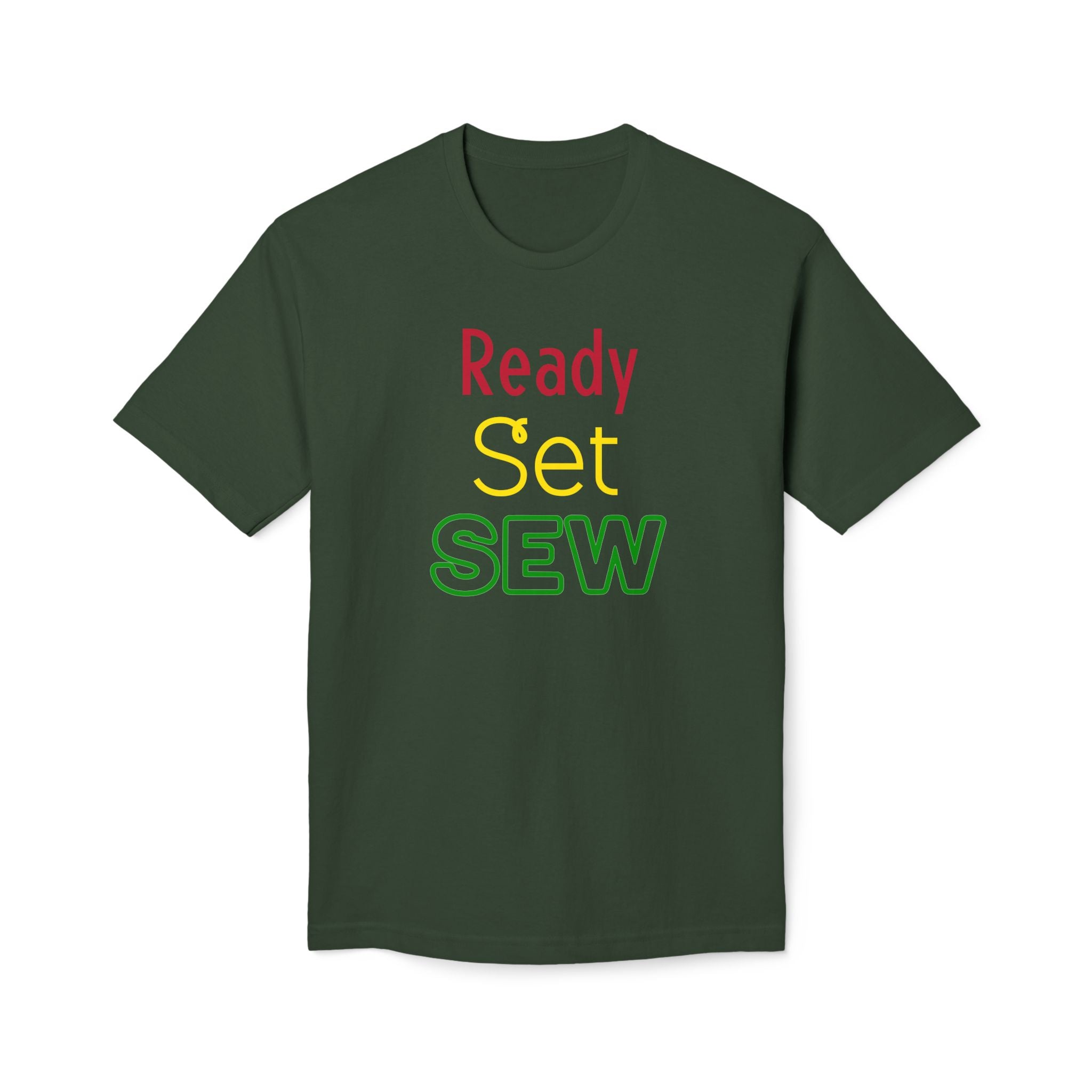 Ready Set Sew T-Shirt - Made in USA Unisex Midweight T-shirt