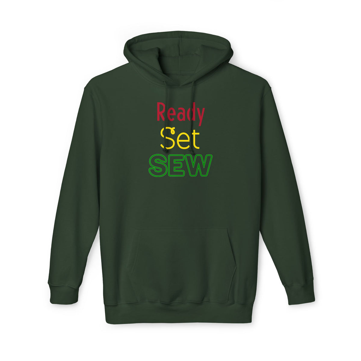 Ready Set SEW Hoodie — Made in USA Classic Pullover