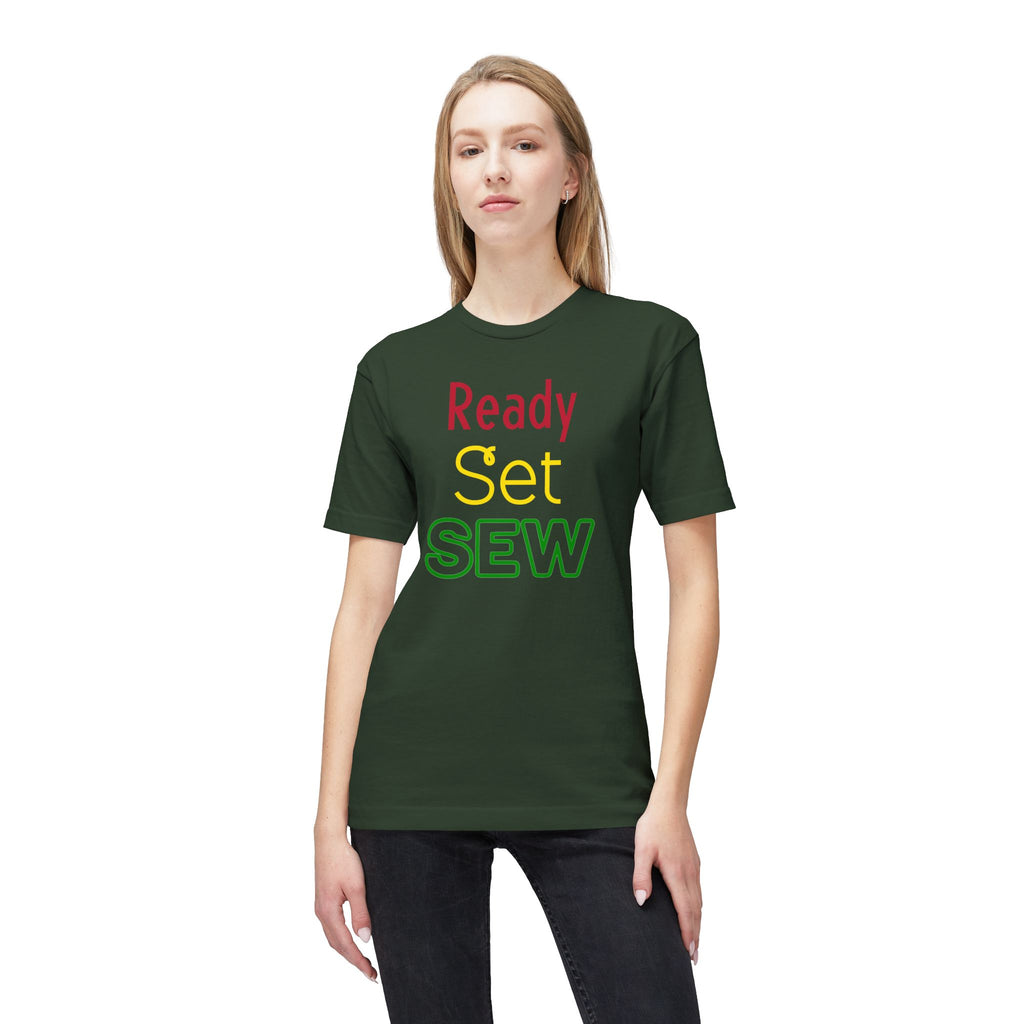 Ready Set Sew T-Shirt - Made in USA Unisex Midweight T-shirt