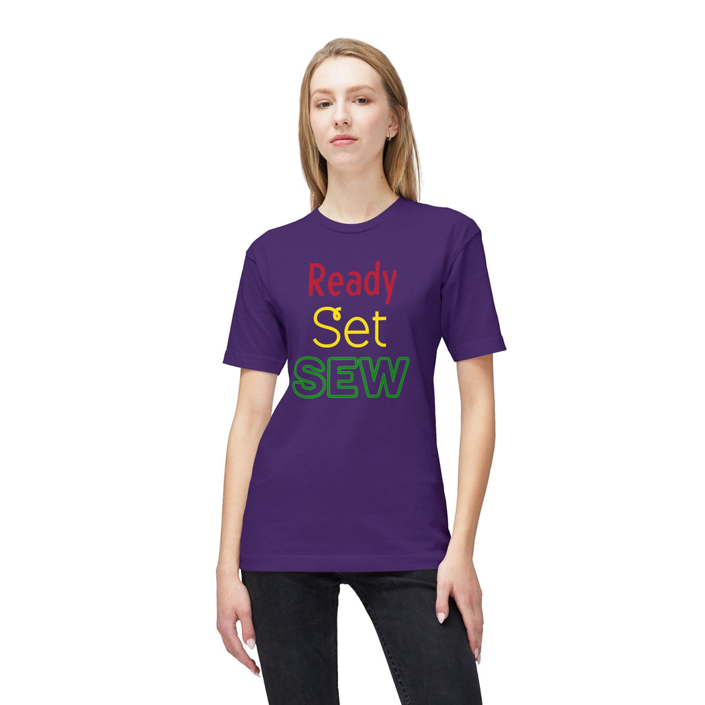 Ready Set Sew T-Shirt - Made in USA Unisex Midweight T-shirt