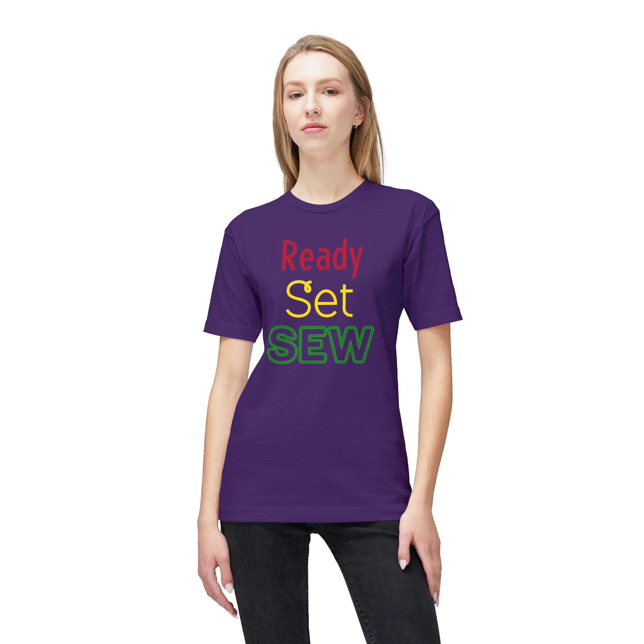 Ready Set Sew T-Shirt - Made in USA Unisex Midweight T-shirt