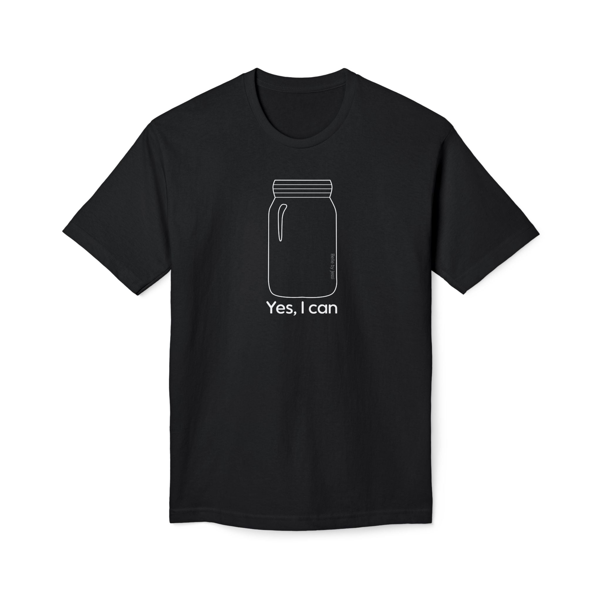 Yes I Can T-Shirt - Made in USA Unisex Midweight T-shirt