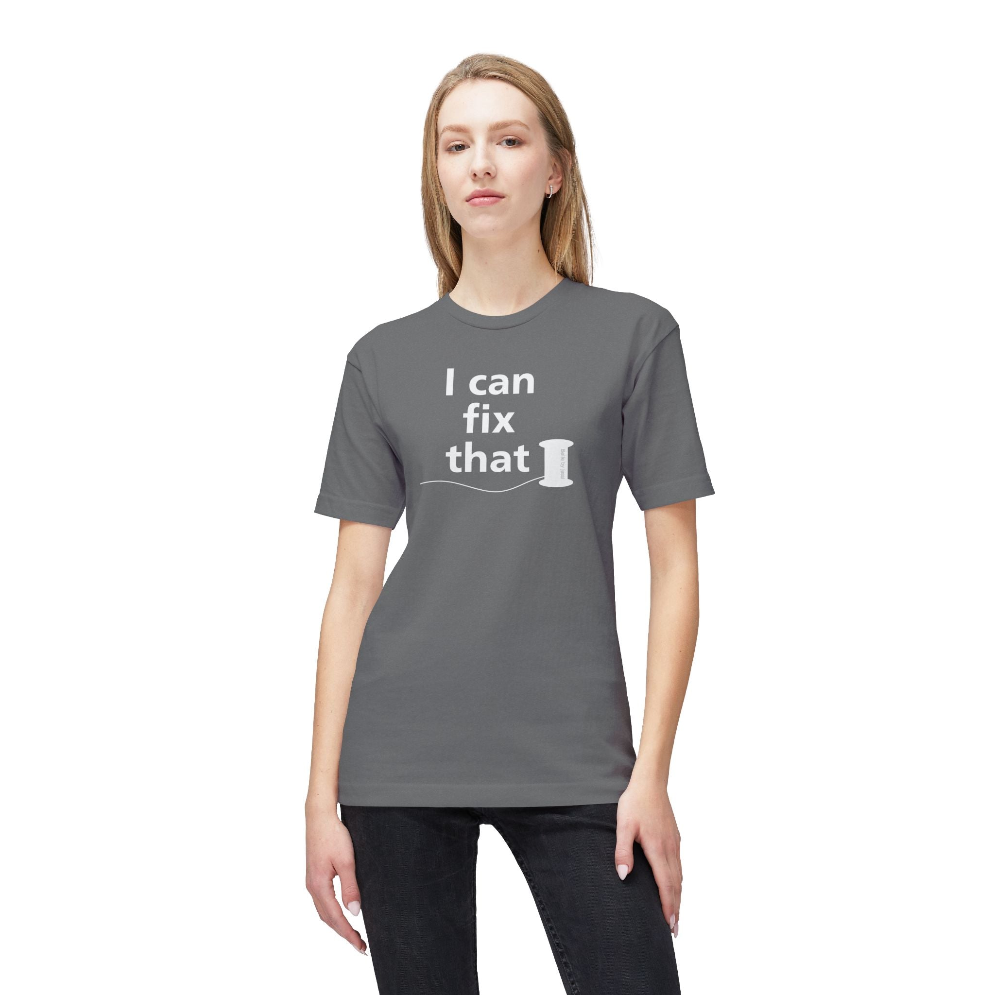 I Can Fix That T-Shirt - Made in USA Unisex Midweight T-shirt