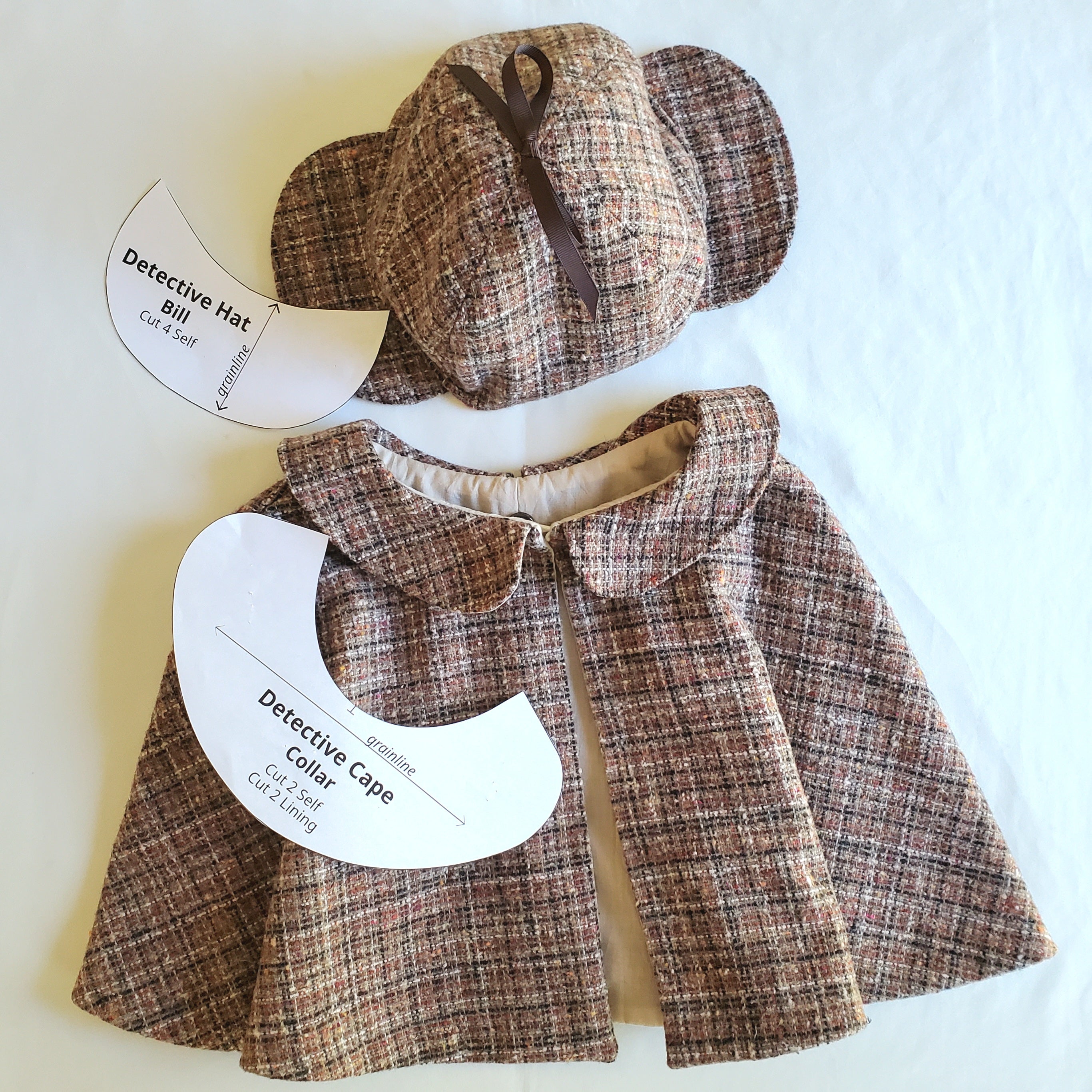 Sewing Pattern, Detective Costume - Digital Download