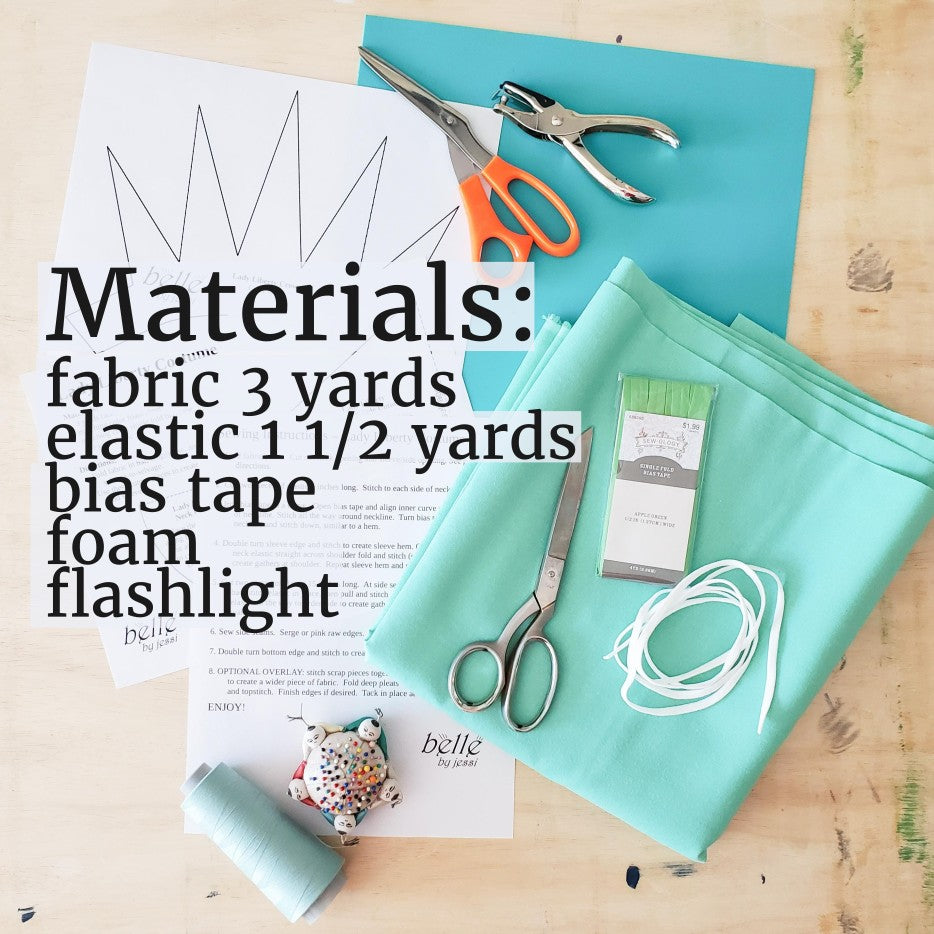 Sewing Pattern - Statue of Liberty Costume, digital download