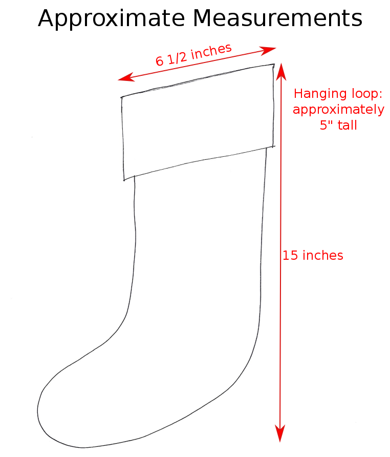 Sewing Pattern, Stocking - Digital Download