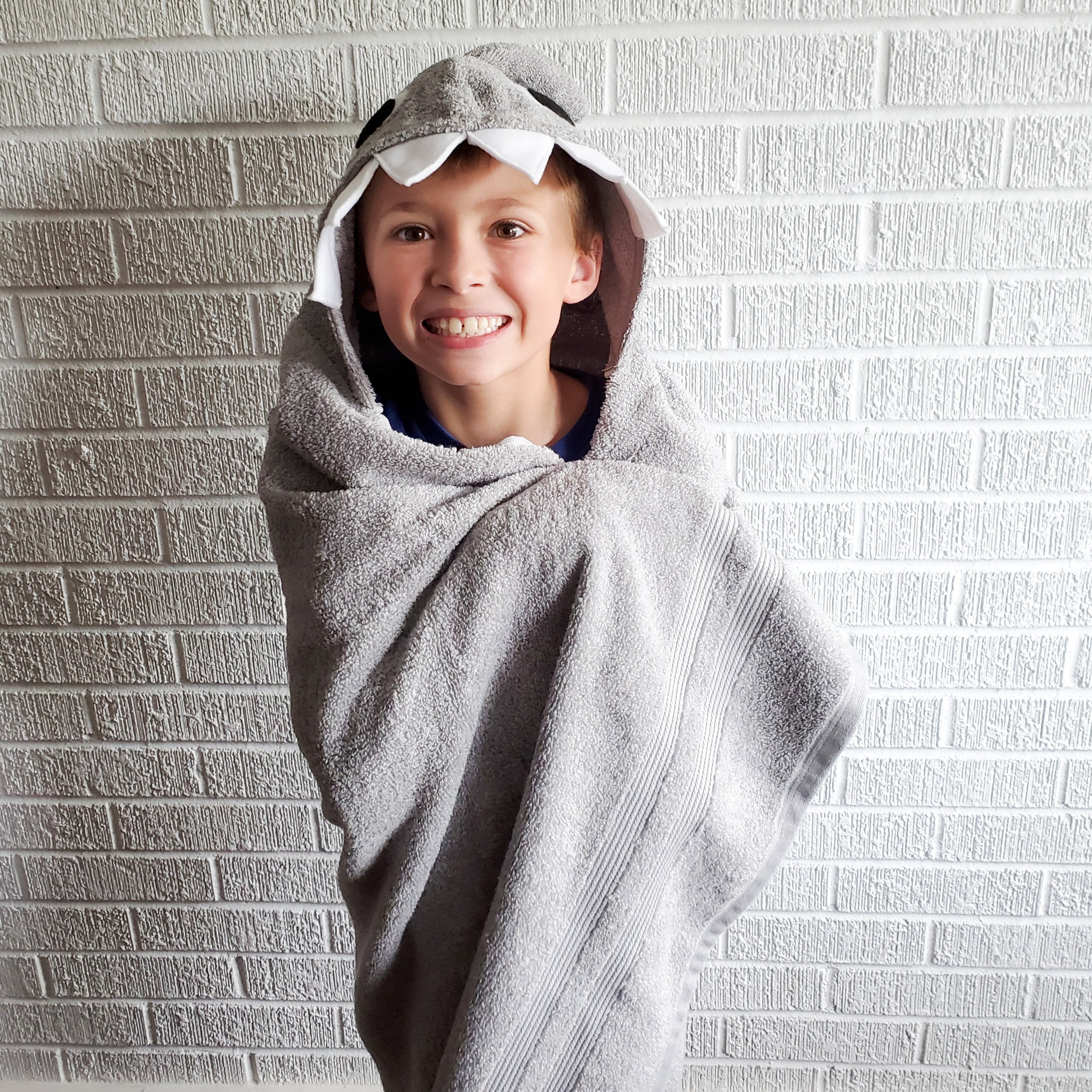 Favorite Hooded Towel Bundle Sewing Patterns – Shark, Puppy, Duck (PDF Instant Download)