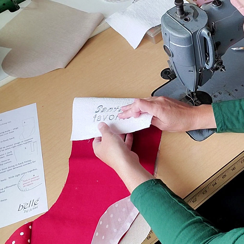Sewing Pattern, Stocking - Digital Download