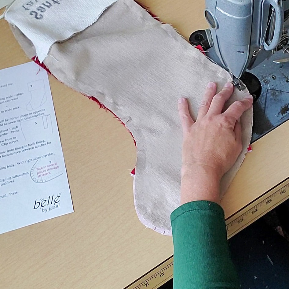 Sewing Pattern, Stocking - Digital Download