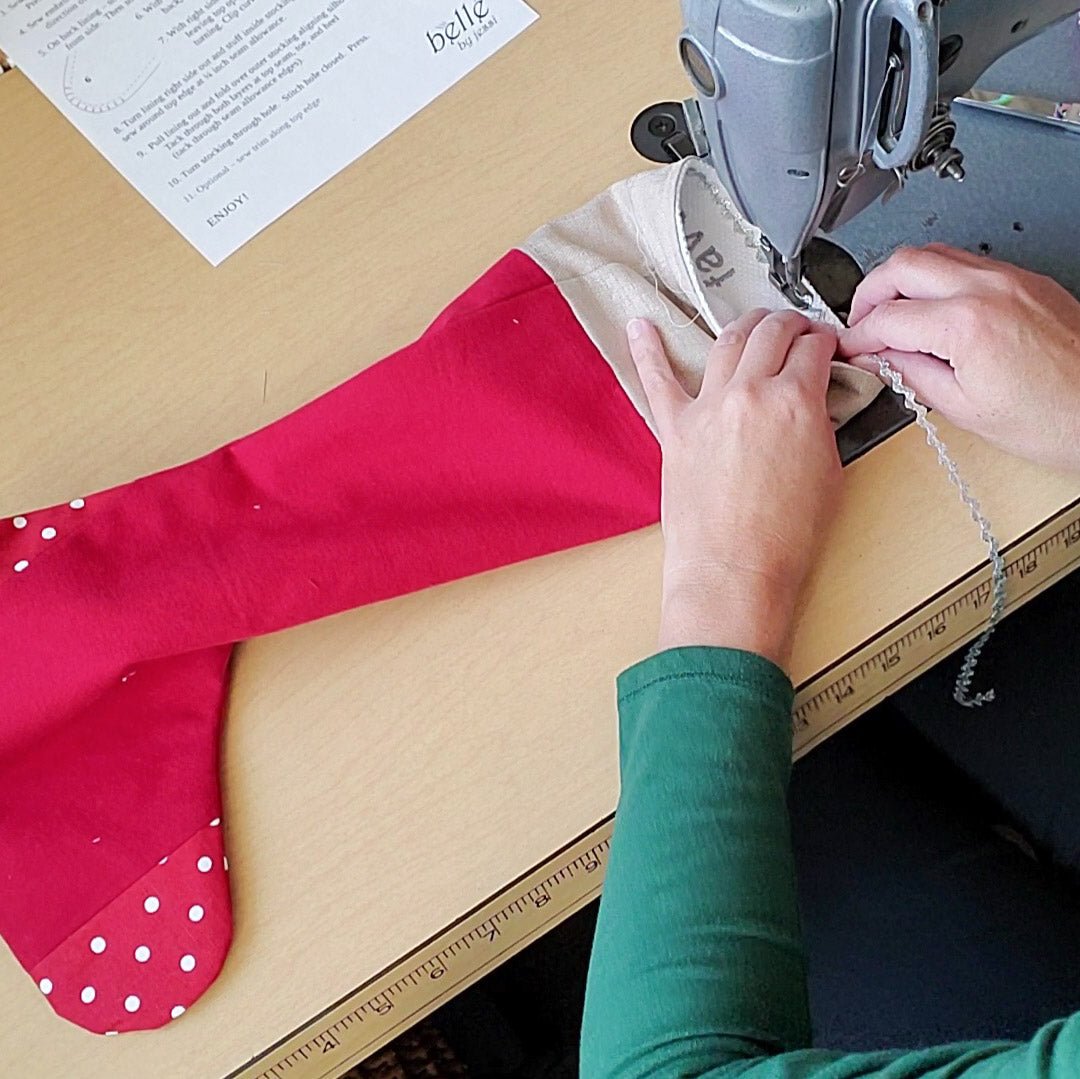 Sewing Pattern, Stocking - Digital Download