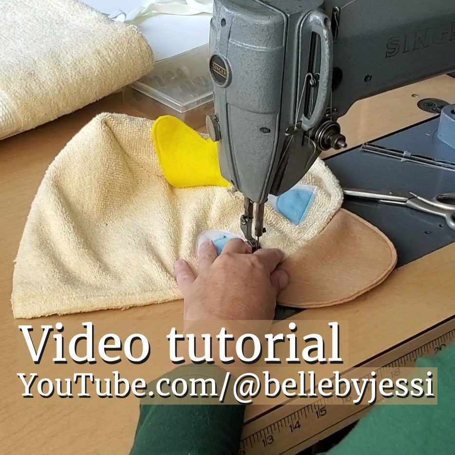 Sewing Pattern, Duck Hooded Towel - Digital Downloaded