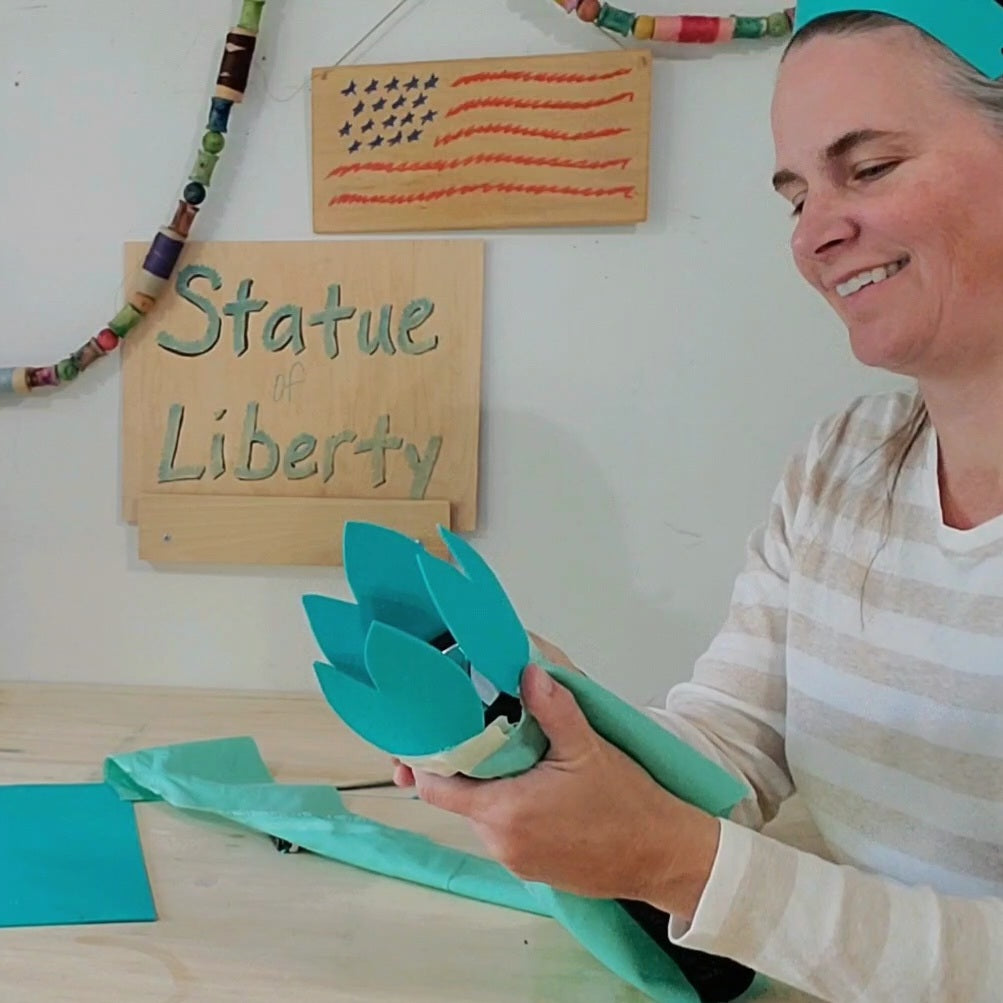 Sewing Pattern - Statue of Liberty Costume, digital download