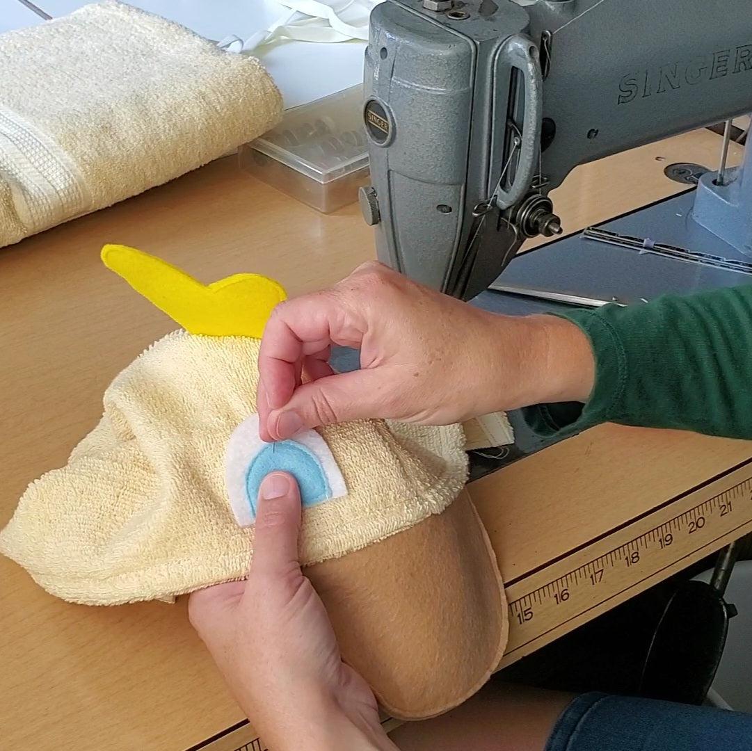 Sewing Pattern, Duck Hooded Towel - Digital Downloaded