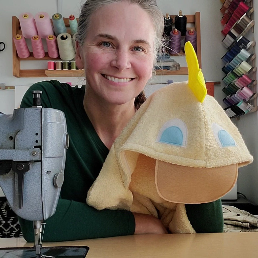 Sewing Pattern, Duck Hooded Towel - Digital Downloaded