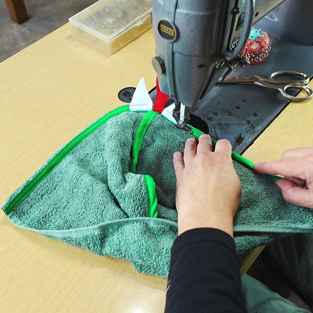 Sewing Pattern, Snake Hooded Towel - Digital Download