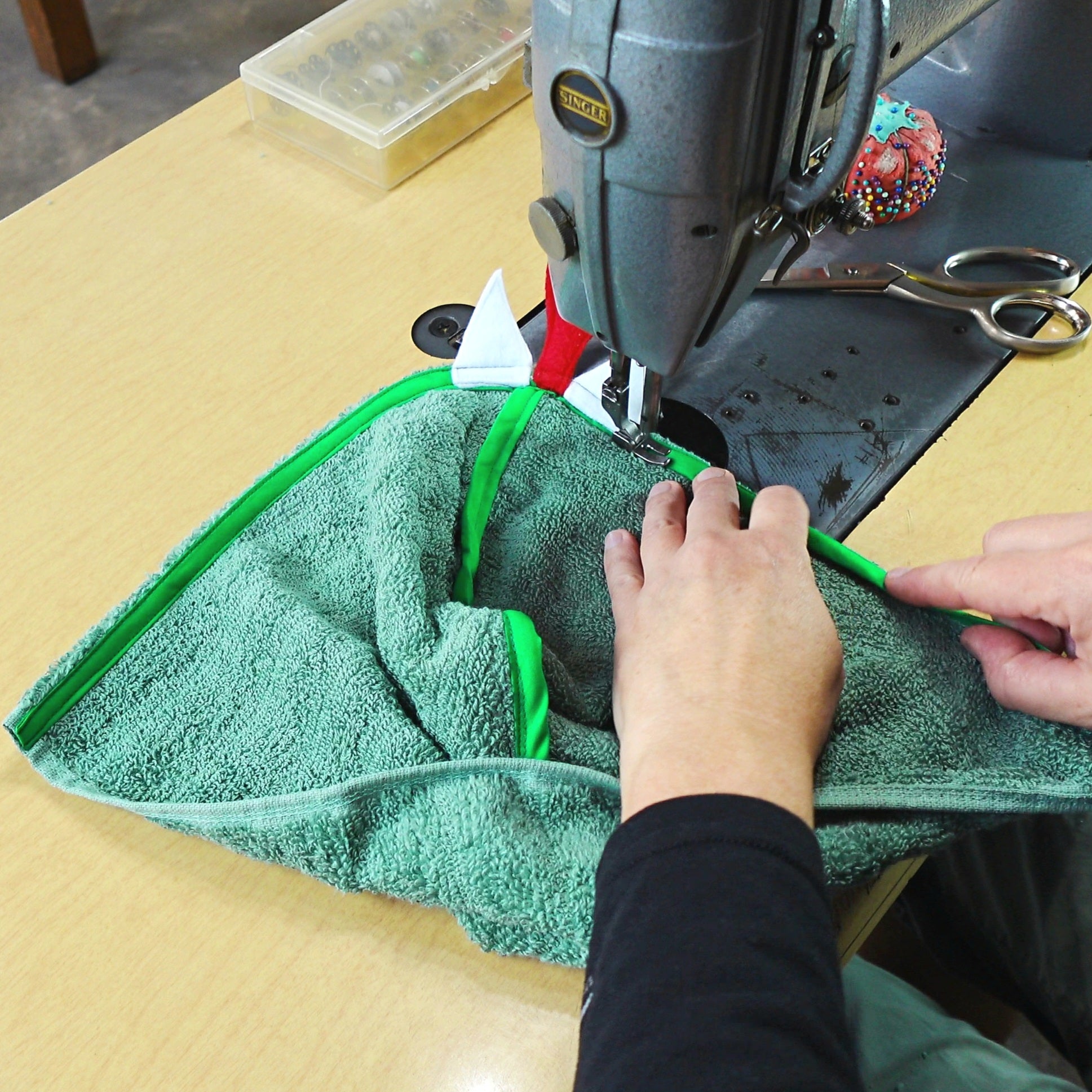 Sewing Pattern, Snake Hooded Towel - Digital Download