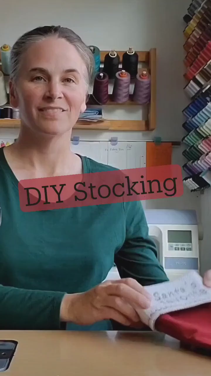 Sewing Pattern, Stocking - Digital Download