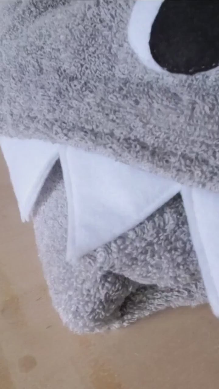 Favorite Hooded Towel Bundle Sewing Patterns – Shark, Puppy, Duck (PDF Instant Download)
